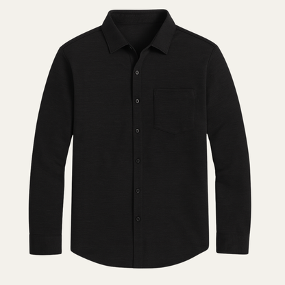 The Positano Men’s Casual Lightweight Cotton Blend Button Down Shirt