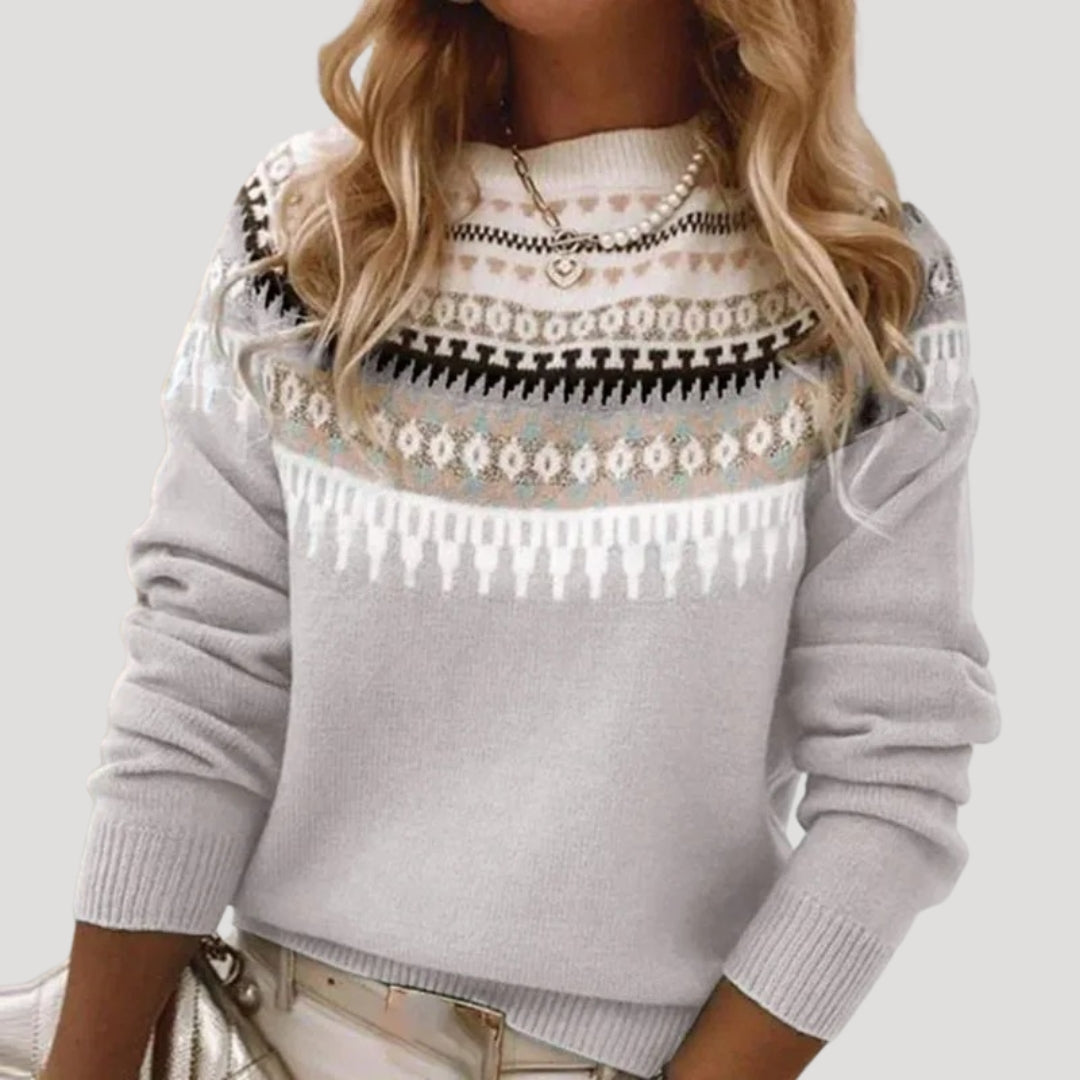 Warm Cable Knit Women's Winter Sweater - BritishElegance
