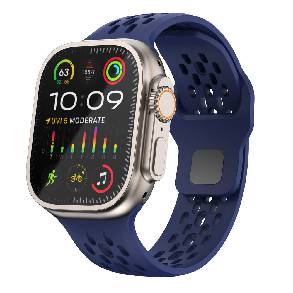 Soft Flexible Apple Watch Rubber Band Strap