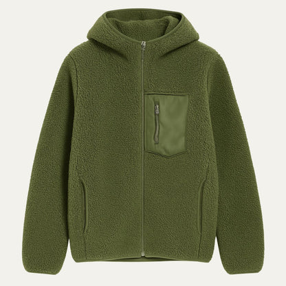 The Hamilton Fleece Lined Teddy Wool Jacket for Men