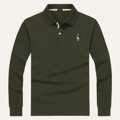 The Camden Long Sleeve Modern Cotton Shirt for Men