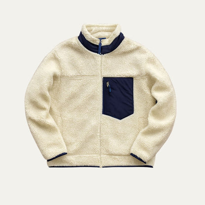 Men’s Teddy Full Zip Sherpa Fleece Jacket