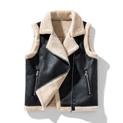 Women’s Casual Biker Gilet | Sleeveless