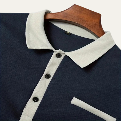 The Anacapri Men’s Casual Slim Fit Polo Jumper