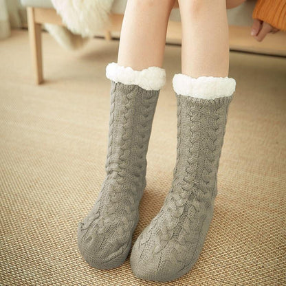 Warm winter socks - for cozy evenings at home