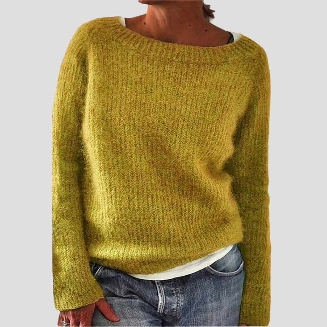 Comfy Oversized Women's Knit Sweater
