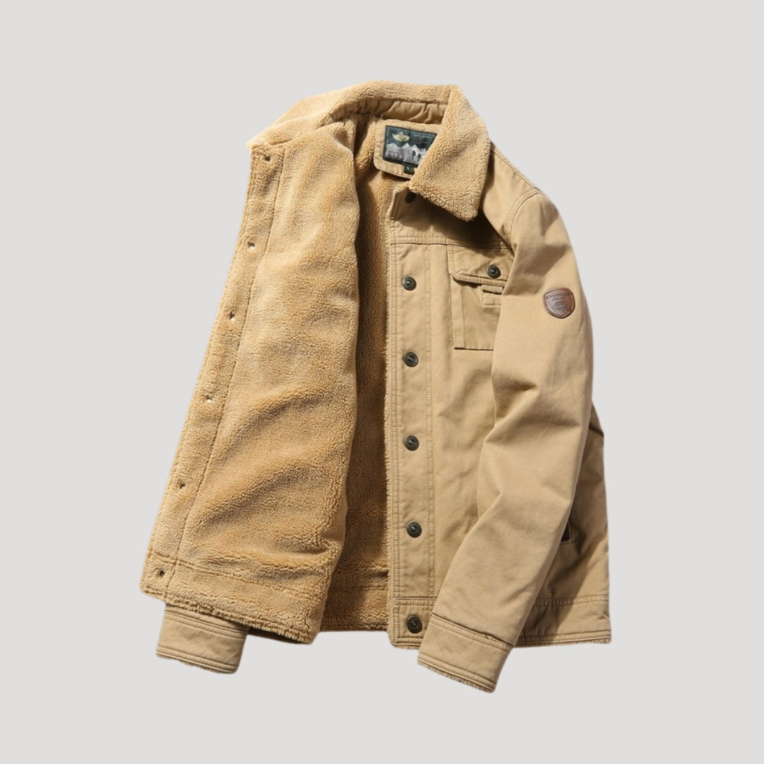 Men's Heavy Duty Fleece Lined Work Jacket
