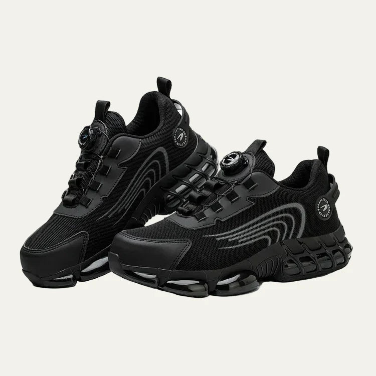Men’s Futuristic Mesh Sneaker with Rotary Lacing System