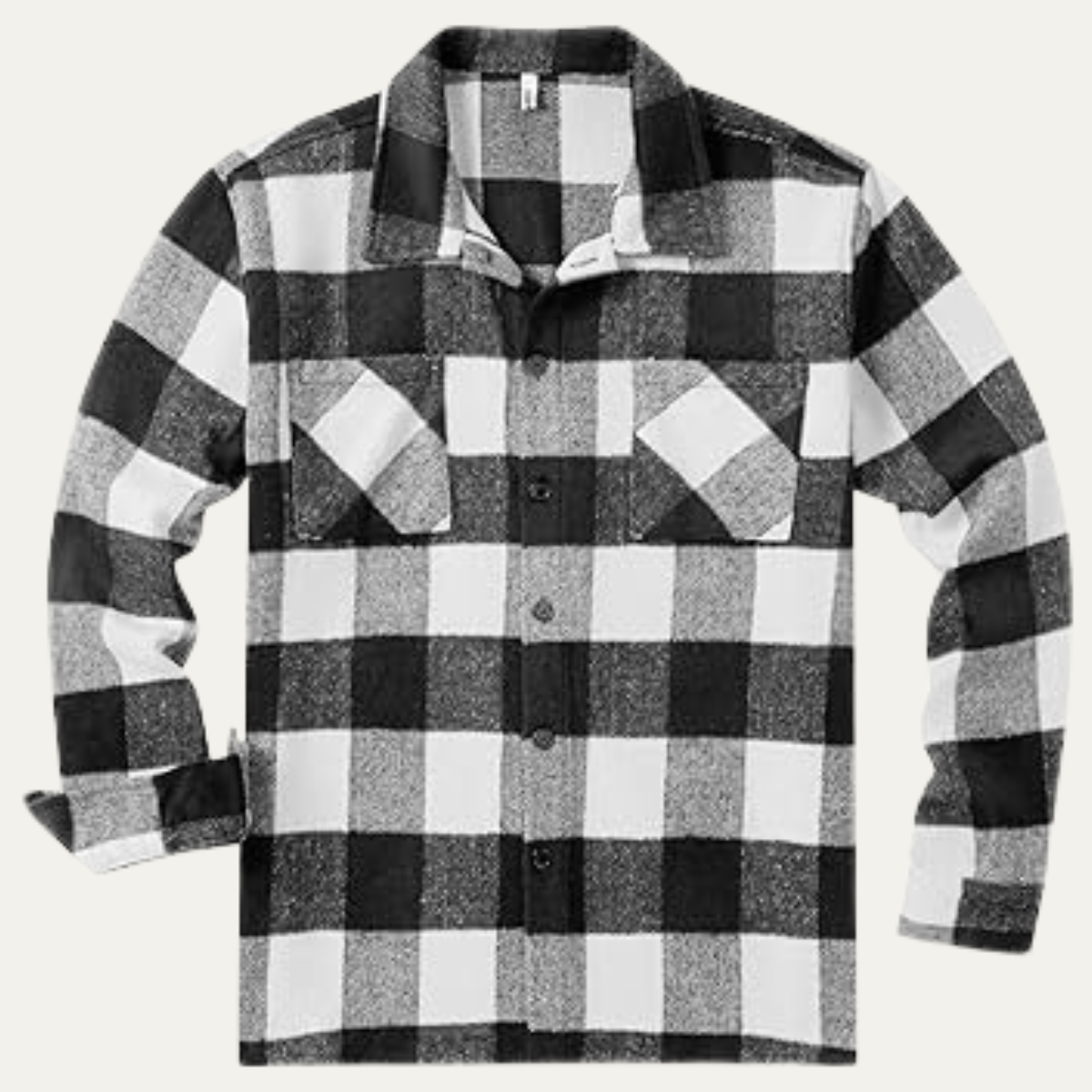 The Sorrento Men’s Trendy Flannel Plaid Fleece Jacket  with Pockets