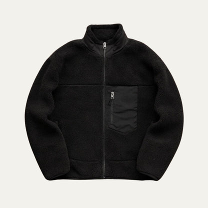 Men’s Teddy Full Zip Sherpa Fleece Jacket