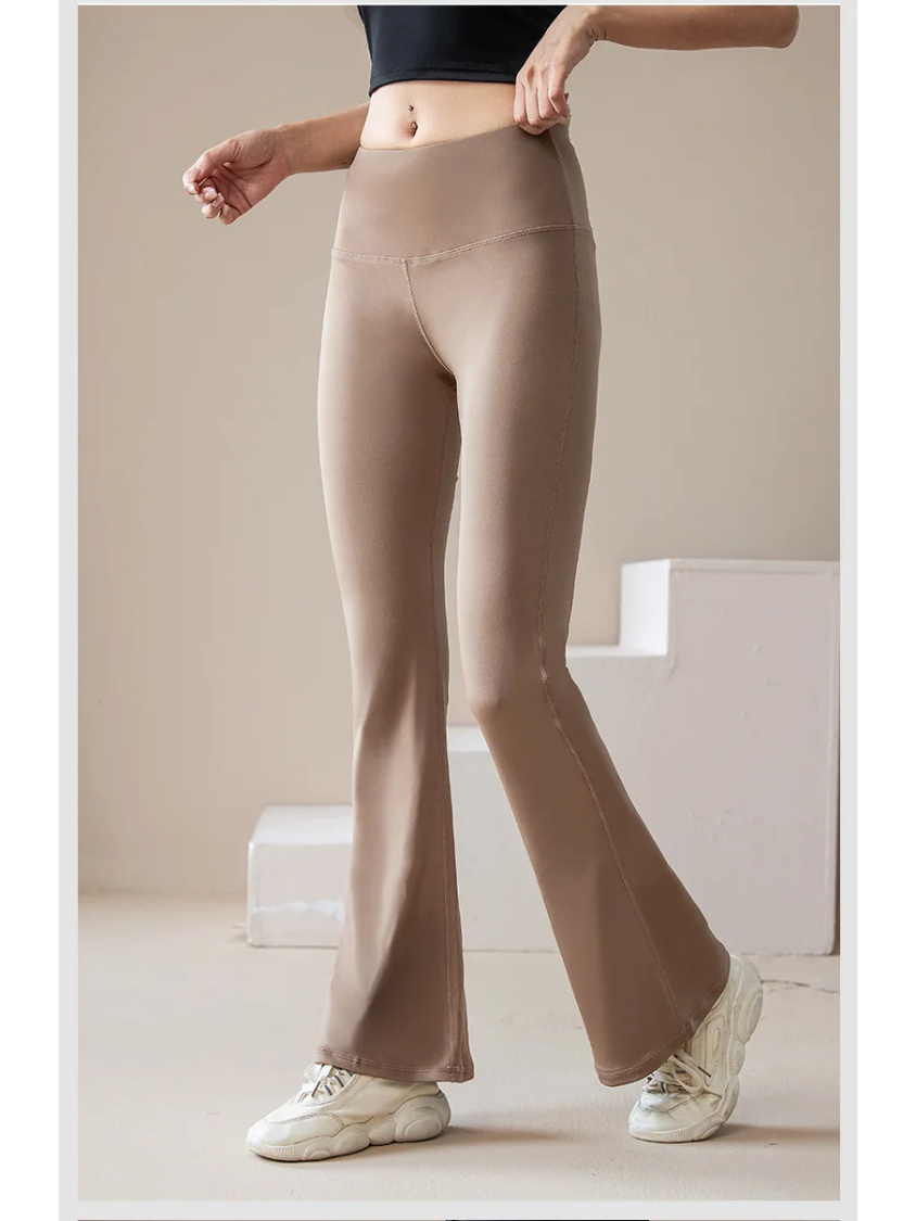 Comfortable High Waisted Wide Leg Women's Pants