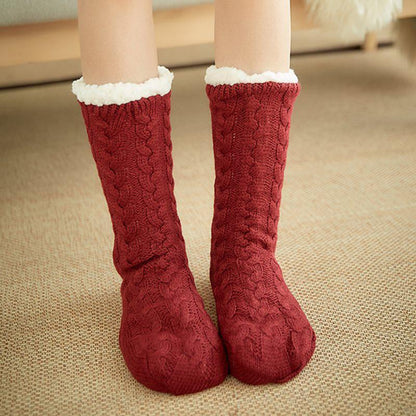 Warm winter socks - for cozy evenings at home