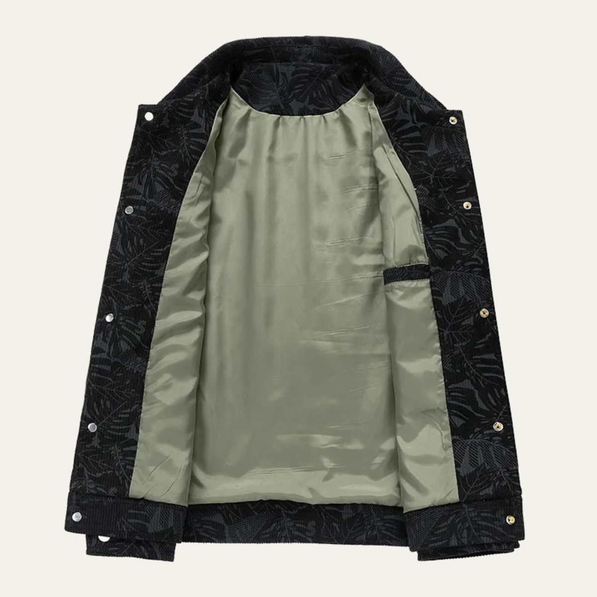 The Roma Men’s Casual Slim Fit Quilted Cotton Jacket