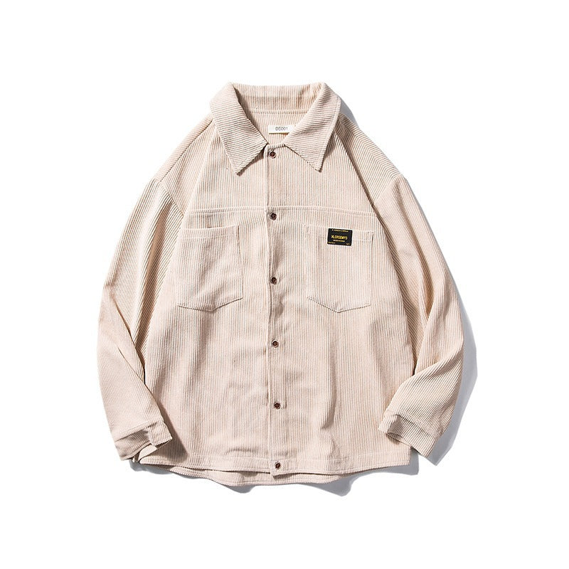 Corduroy Long Sleeve Shirt