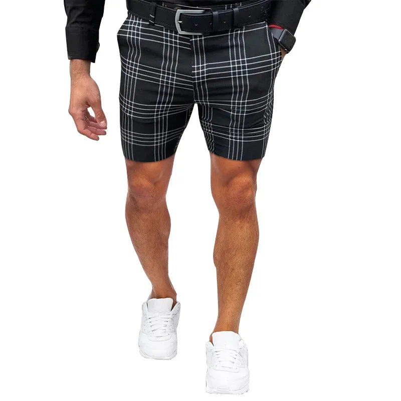 Men's Andrew Casual Plaid Shorts