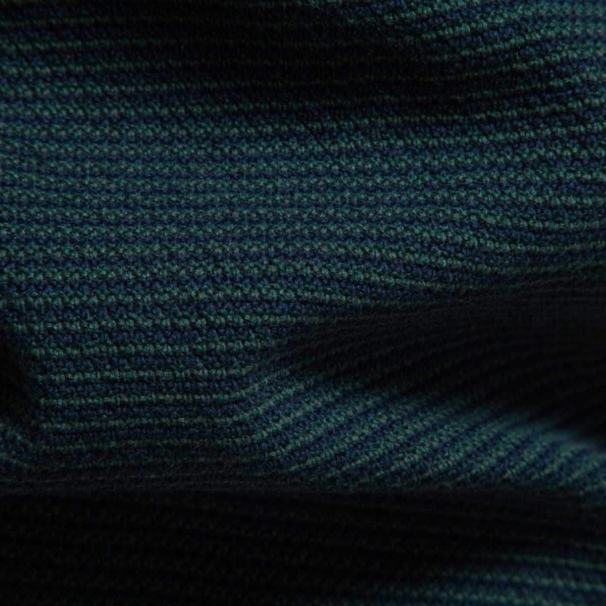 Men’s Textured Rib Quarter Zip Stand Collar Sweater