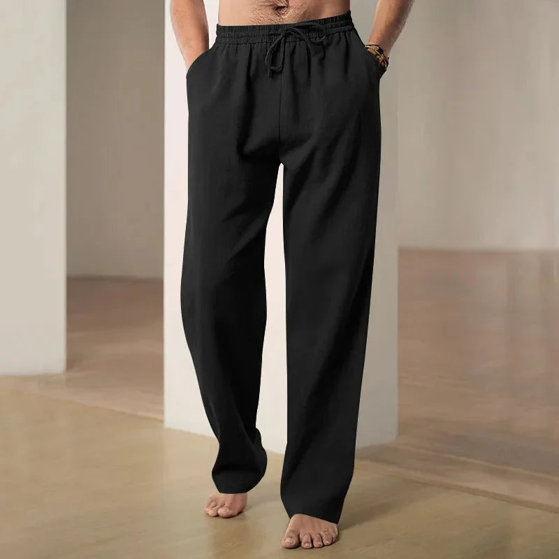 Lightweight Women's Loose Fit Linen Pants