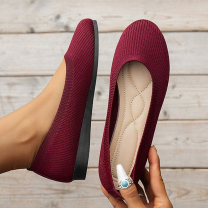 Women's Rachel Ballerinas - Orthopedic Shoes with Arch Support and Non-Slip Sole
