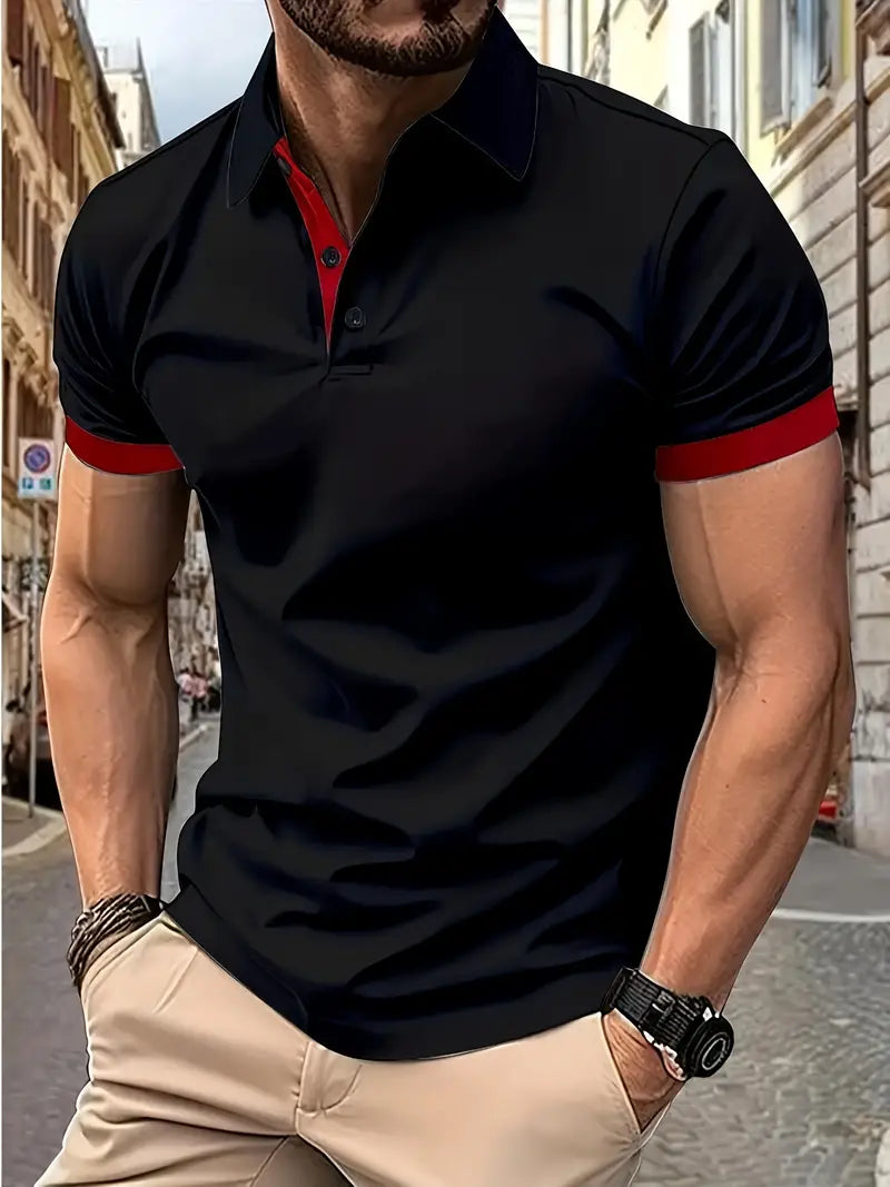 Men's William Casual Colorblock Shirt