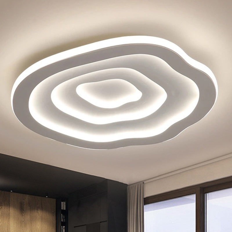 Stylish Wave Acrylic LED Ceiling Light Soft White