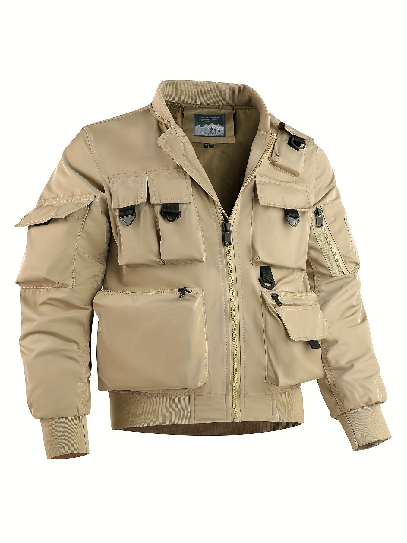 Waterproof Men's Tactical Jacket with Multiple Pockets