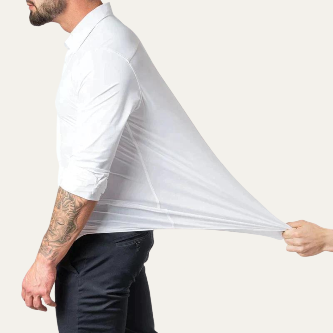 Men’s Slim Fit Long Sleeve Dress Shirt