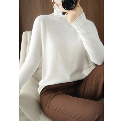 Warm Crew Neck Sweater for Women