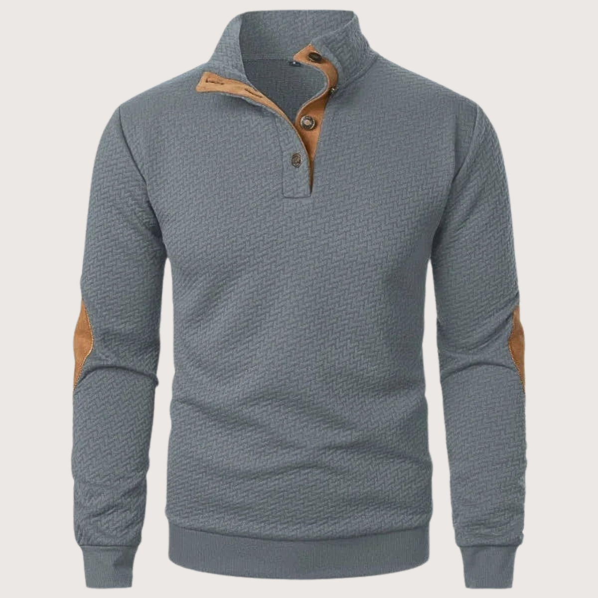 Comfortable Mens Loose Fit Button Shirt