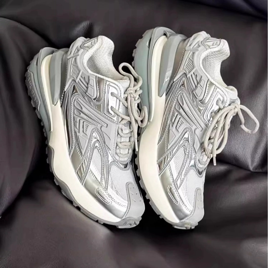 Breathable Mesh Sneakers Gray