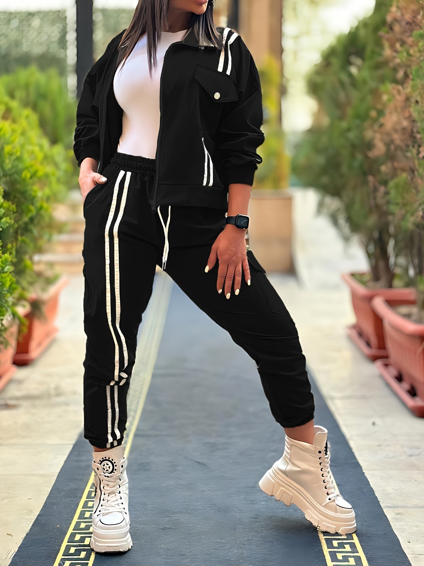 Comfy Women's Cotton Tracksuit for Casual Wear