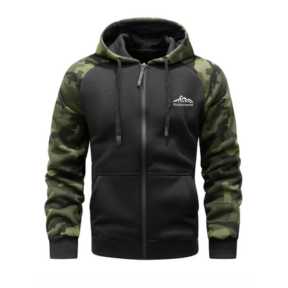 Warm and Comfortable Men's Camo Fleece Jacket - Ethan