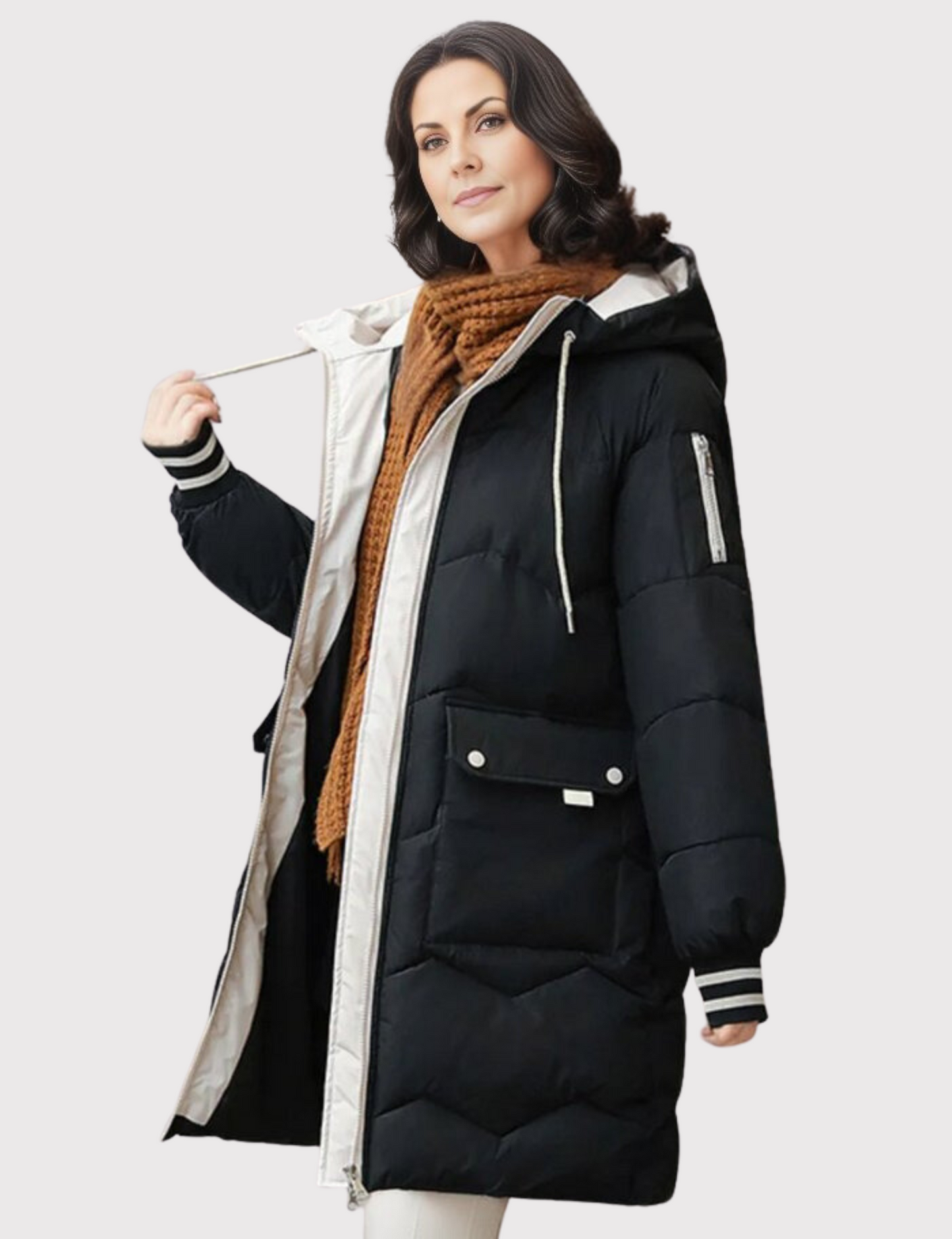 Ivette – Women’s Stylish Casual Winter Down Parka