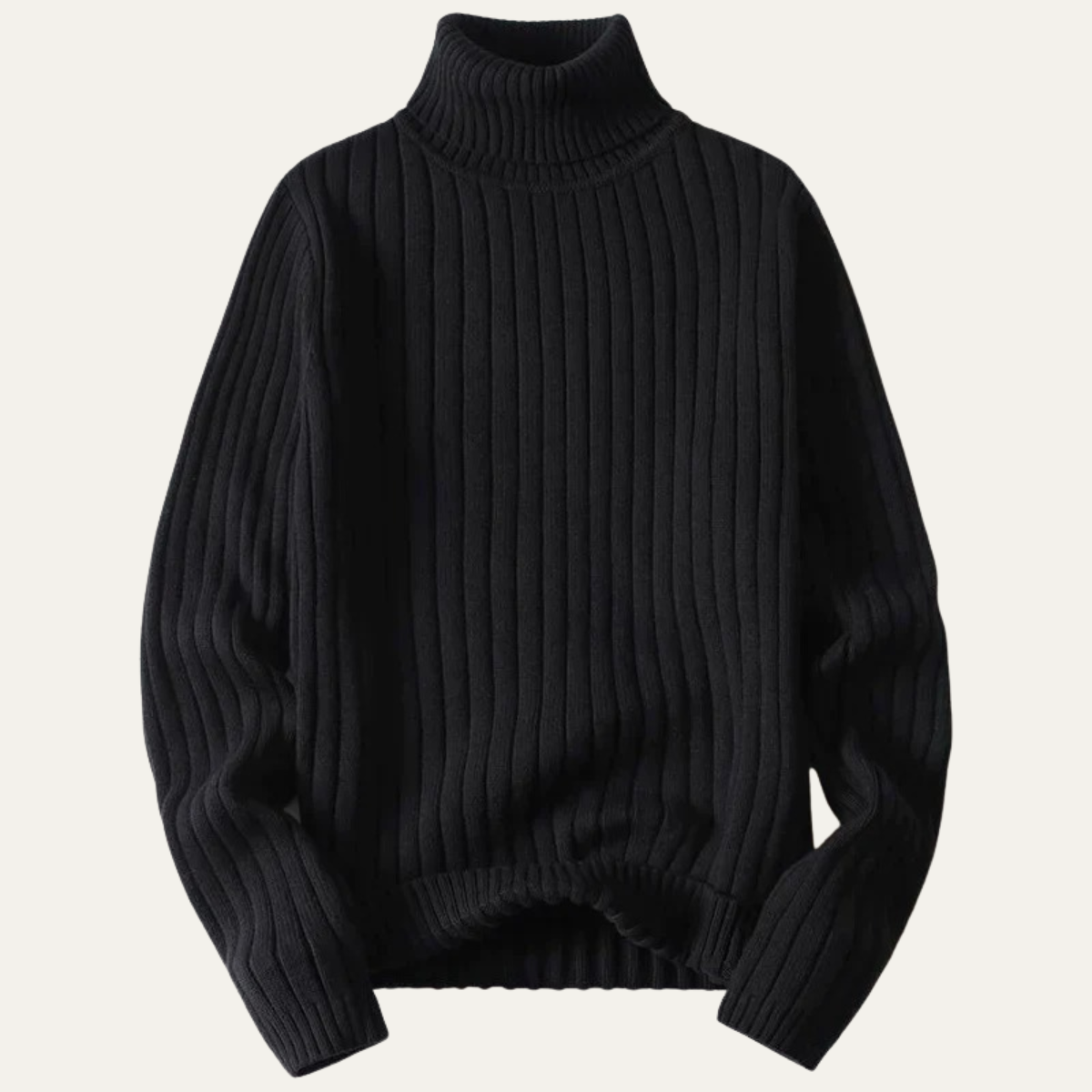 Men’s Heavy Ribbed Turtleneck Sweater