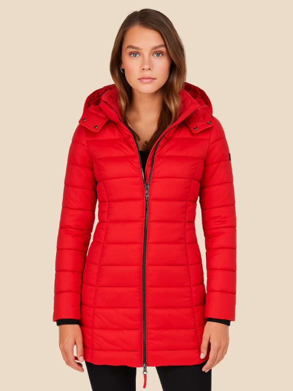 Ladies Thermal Parka Coat - Insulated Waterproof Jacket