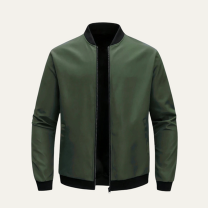 Men’s Lightweight Smooth Shell Bomber Jacket