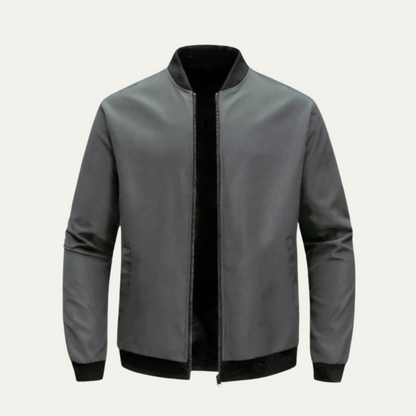 Men’s Lightweight Smooth Shell Bomber Jacket