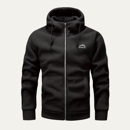 Men’s Soft Fleece Relaxed Fit Zip Up Hoodie