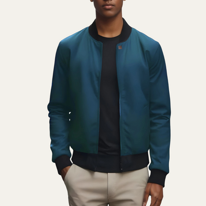 Men’s Lightweight Smooth Shell Bomber Jacket