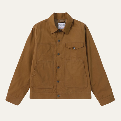 The Arcachon Men’s Vintage Waxed Canvas Work Cruiser Jacket