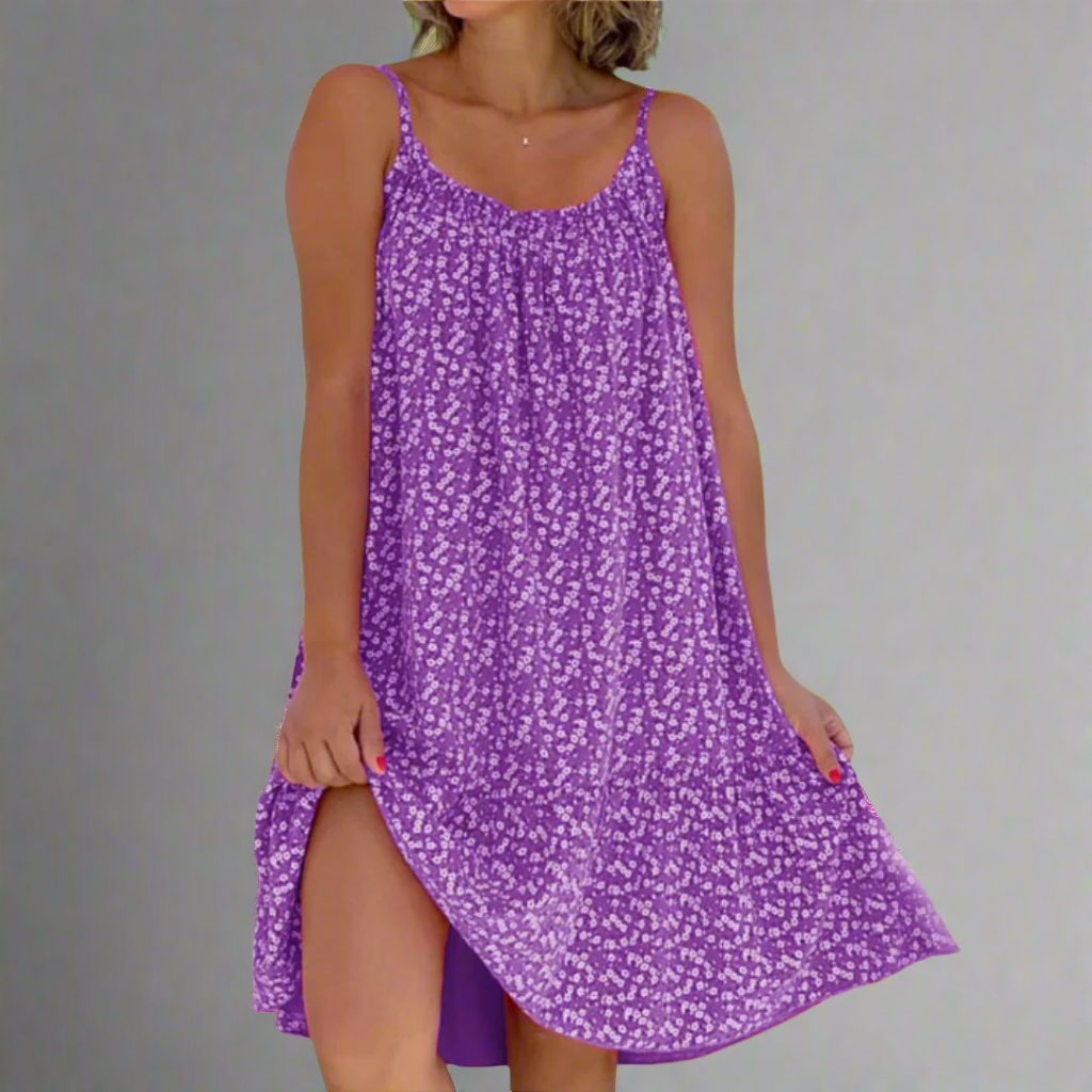 Pretty Floral Sundress for Women - BritishElegance