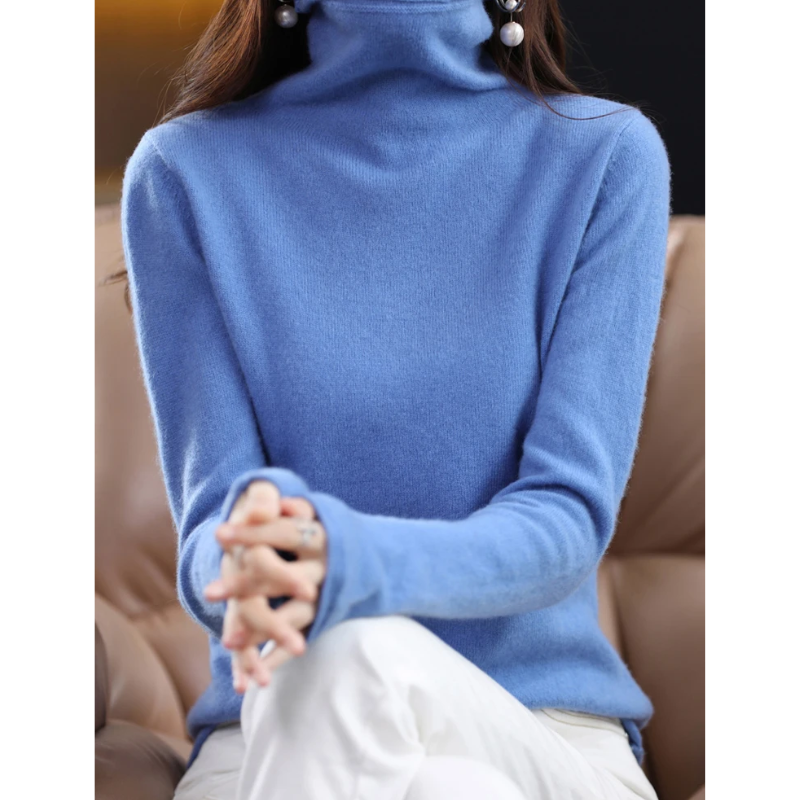Florence – Women's Lightweight Turtleneck Sweater