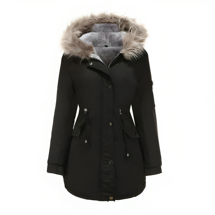 Warm Waterproof Parka Jacket for Women