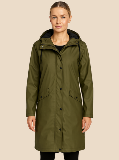 All-Weather Raincoat – Women’s Waterproof & Windproof Layer