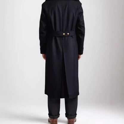 Long Wool Coat - Men