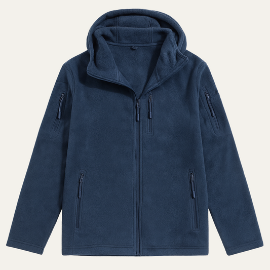The Moray Men's Winter Fleece Tactital Hooded Jacket