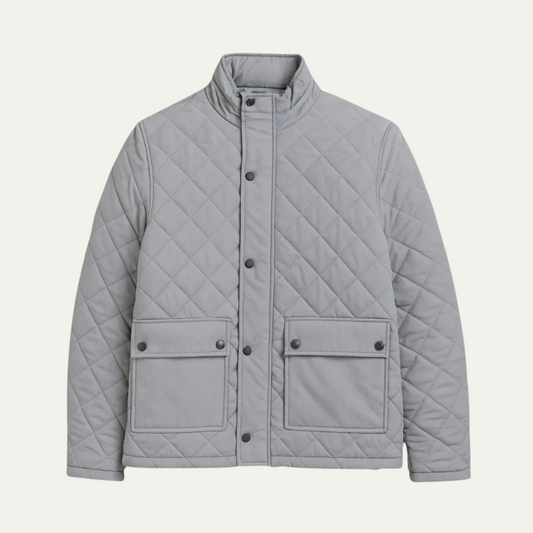 The Cotswolds Men's Warm Winter Quilted Jacket