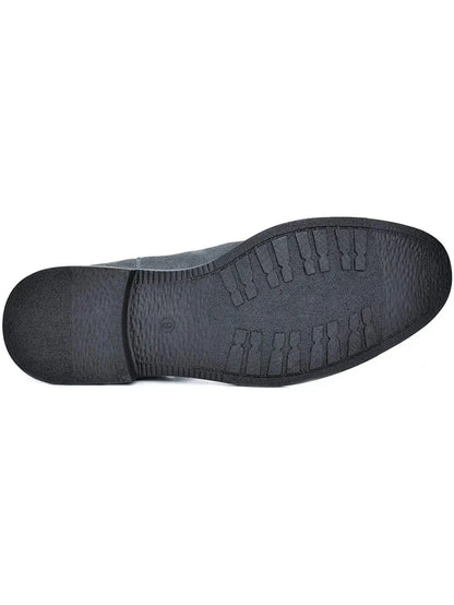 Men’s Rugged Casual Chelsea Boots with Thick Sole
