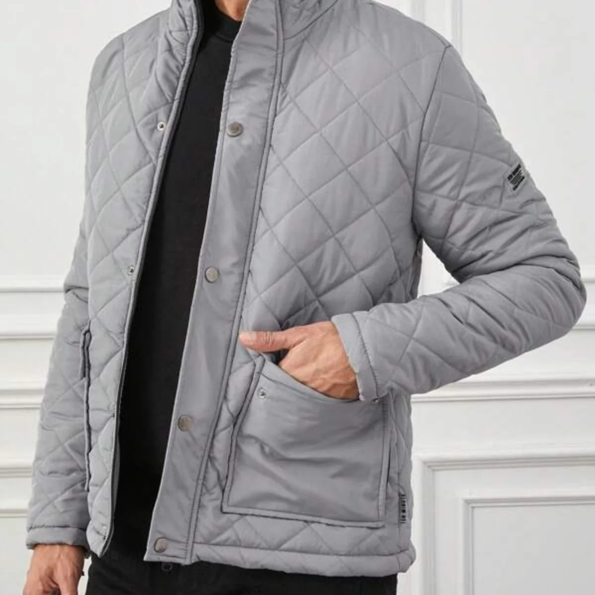 The Cotswolds Men's Warm Winter Quilted Jacket