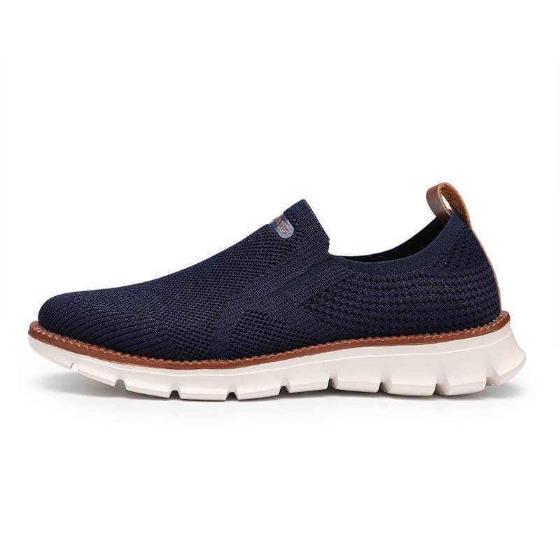 Knit Slip-on - Comfort Stretch Fit Breathable Shoes Blue