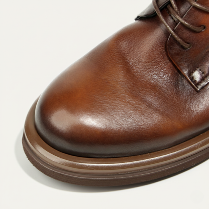 The Trento Men’s Leather Dress Shoe – Formal Lace Up Smart Shoe